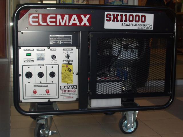 Бензогенератор Elemax SH11000 RAVS- фото характеристики. Продажа .